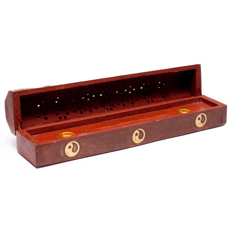 Incense burner & storage box Yin Yang